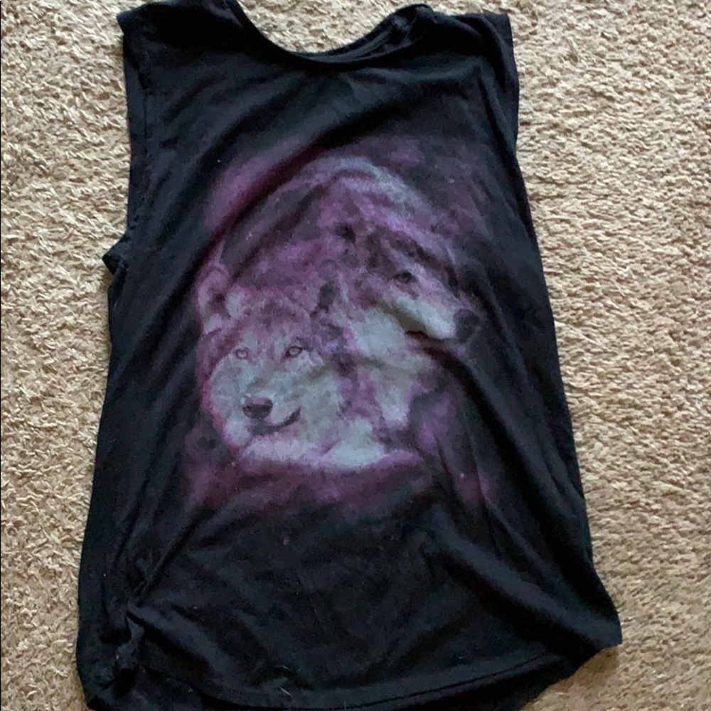 Cotton on wolf tank